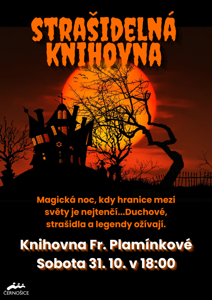Plakát: Strašidelná knihovna