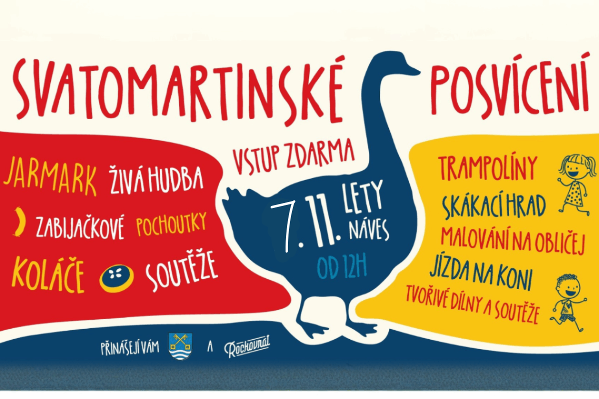 Plakát: Svatomartinské posvícení v Letech