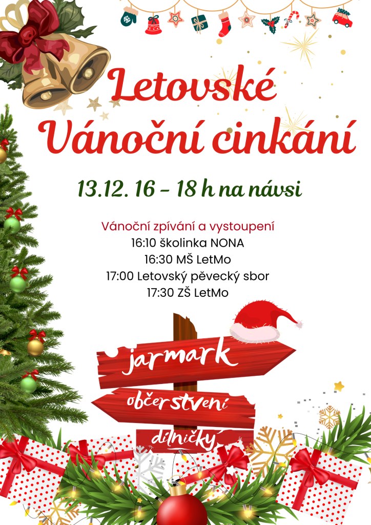 Plakát: Letovské vánoční cinkání