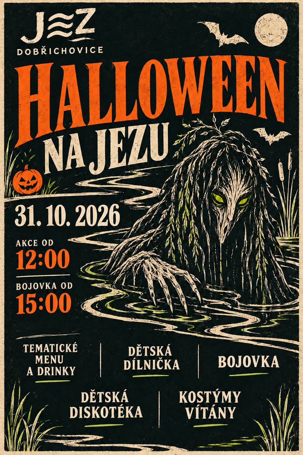 Plakát: Halloween na Jezu